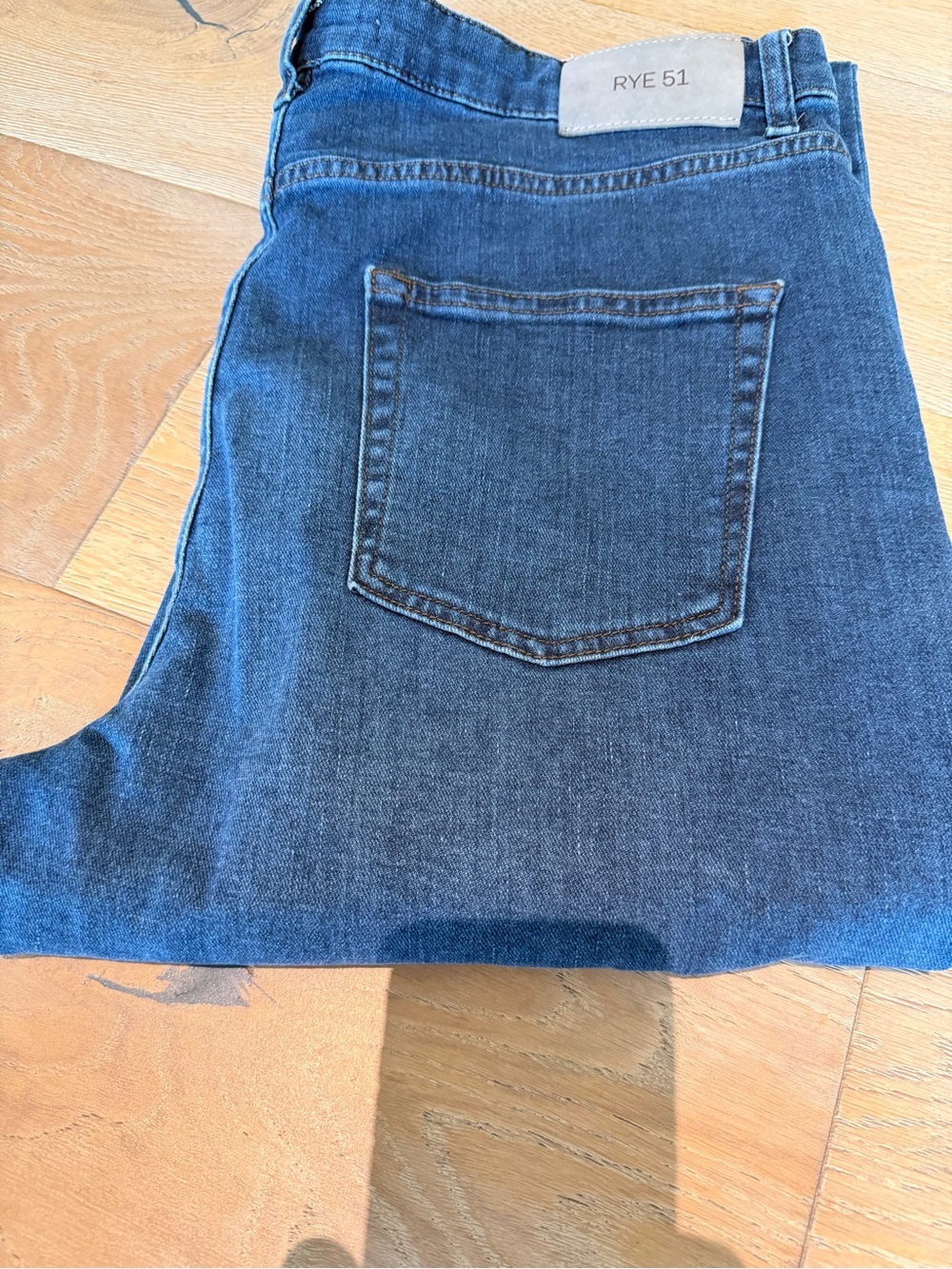 RYE 51 Men's Dark Blue Denim Jeans size 36 NWOT